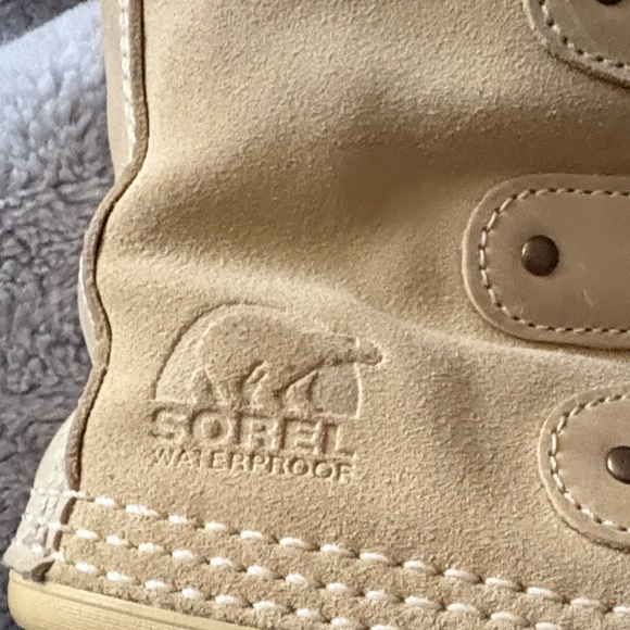 EUC Women’s Sorel Joan of Arctic Suede/Faux Fur Waterproof Boots size 8 - Picture 8 of 15